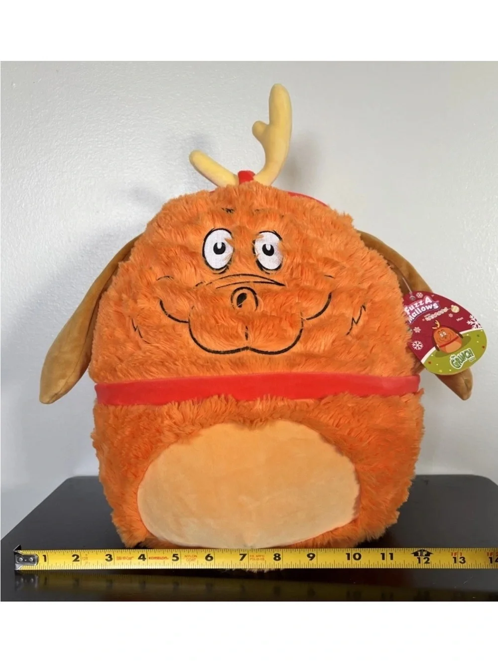 FuzzAMallows by Original Squishmallows The Grinch Max The Dog 12